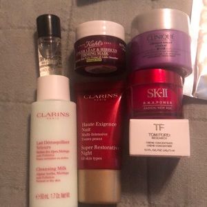 Luxury skincare sample lot